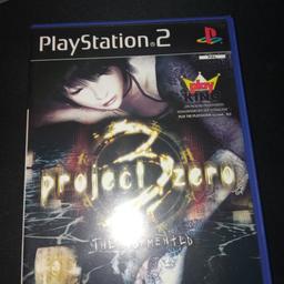 Verkaufe hier Project Zero 3 The Tormented Playstation 2 mit Anleitung.
Versand ist gegen Aufpreis möglich.