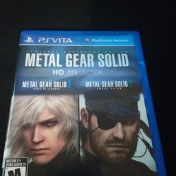 Metal Gear Solid HD Collection PS Vita in der US Version.
Funktioniert auch auf jeder deutschen PS Vita.
Versand gegen Aufpreis möglich.
