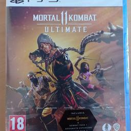 Mortal Kombat 11 brand new, unopened, still in original packaging. Haven't ever played this game, it came as a bundle with my ps5 and haven't had the interest to play it.£25, collection from N3 2EN