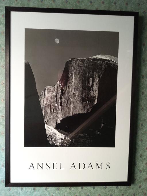 Buy & Sell Warwickshire Rugby - Photos for ANSEL ADAMS HALF DOME FRAMED PICTURE