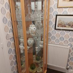 PINE AND GLASS CABINET
BUIlT IN LIGHTS
£15
 
MUST COLLECT
ONLY THE CABINET
