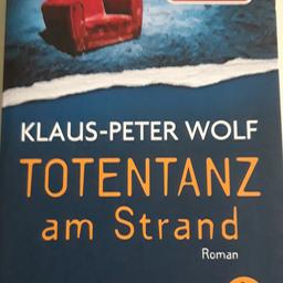Verkauft wird das Buch
Totentanz am Strand von Klaus Peter Wolf
Ist zwar als Mängelexemplar bedruckt, aber nur drei minimale Eindrücke auf dem Buchrücken sind zu finden. Ansonsten top Zustand. Wurde nur einmal gelesen.

Versand gegen Aufpreis möglich.

Privatverkauf, keine Rücknahme.