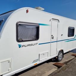 BAILEY PURSUIT 560 5,v.g.c 2017.full service history. 5 berth.motor mover 750,alko wheel lock 250,battery 120,only used a few times .truma heating that can run from a app!,dometic 3 way fridge. Thetford cooker and toilet, microwave, light weight could with medium sized car.1 year warranty...O.N.O