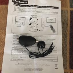 This TV Remote link allows you to connect one Sky TV Box to another Sky TV Box in a second room. Comes complete with instruction leaflet.