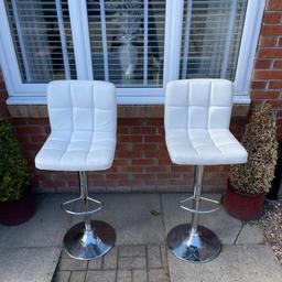 2 x gas swivel bar stools
Collection or delivery for small fee if local