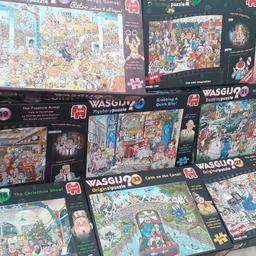 As new 8 wasgij puzzles all complete, no damage to boxes
collection only from CH43 area
£50 for all
