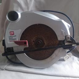 PCS Circular Saw 1200

Disc a bit rusty, you will need to buy new ones. has the Allen key to change the blade. Working.
Cash or PayPal or bank transfer.
pick up from Bounds Green N22