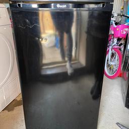 Black swan undercounter fridge in good working condition. 
Has few dents and scratches some can be seen in the picture also has slight crack inside on bottom as shown in the pic . That's the reason I am selling it for so cheap. 
Collection only
