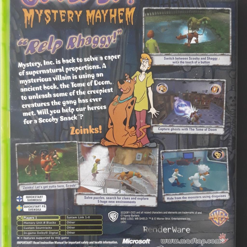 Scooby Doo Mystery Mayhem Xbox Game In B31 Birmingham For £250 For Sale Shpock 6250