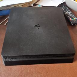 Ps4 slim 500gb comes with box. 
Works fine.
1 controller.
All the leads.
Few games.
Collection only Brownhills.
£160 ono