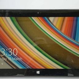 Microsoft Surface 32gb Graphite grey 10.6", lcd glass and bezel are excellent condition, the back has some minor marks, battery holds charge very well,

No charger sold fully charged.
Chargers are £15 on ebay.