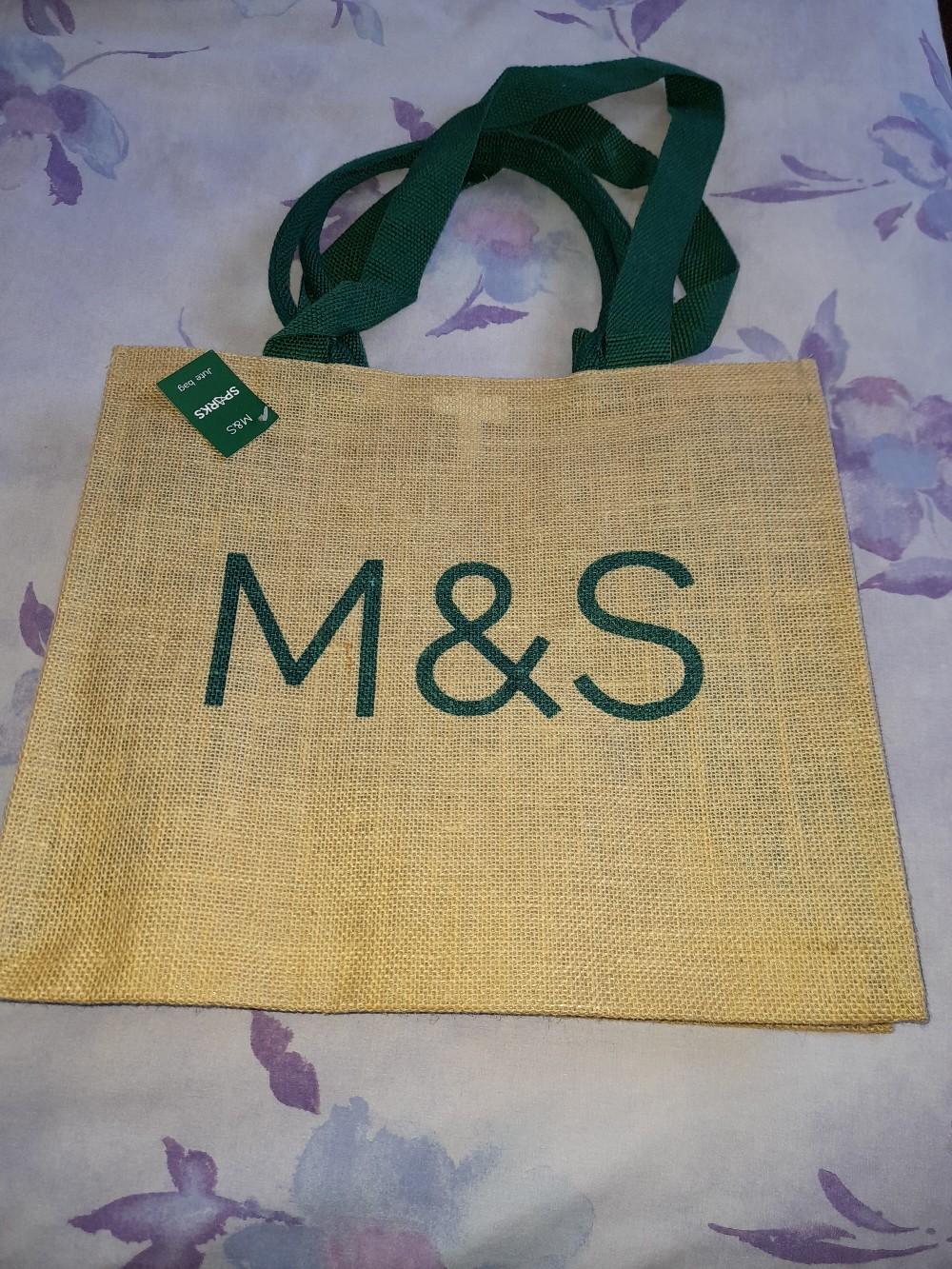 Marks and spencer hot sale jute bag