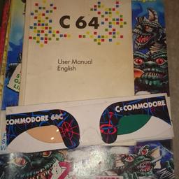 3D glasses and user manual for c64 . manual has some wear n tear