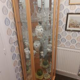 Glass cabinet ONLY (nothing inside available)
Immaculate condition