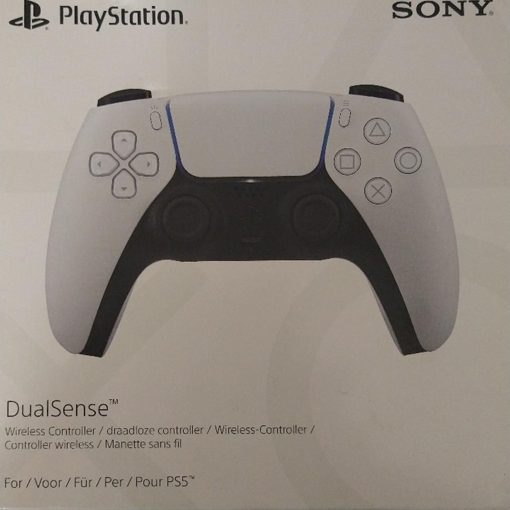 PS 5 wireless controller in original box with charging cable. Working.