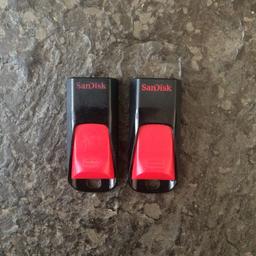 SanDisk Cruzer Edge 8GB pen drive/flash drive/USB stick. Use to back up or transfer your files or store them privately. £3 each or £5 for two. Collect from Kingston KT1 or pay postage.
