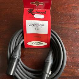 Redwood Pro Line Microphone 5 M "NEU“
112833 CÜM 5 FM
5 M Kabel

Einkaufspreis:€ 19.55