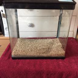 25/30 litre fish tank
Good condition
Will need a clean
Does not come with a light or filter
Was used for cold water fish
Collection only