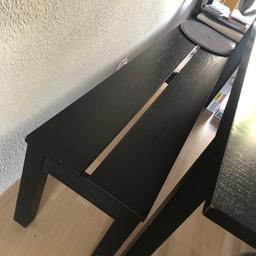 Ikea Sitzbank schwarzbraun
L: 155 cm B: 35 cm
