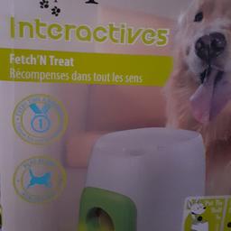 interactive dog fetch and treat, this would be for a puppy.
