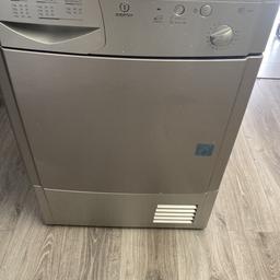 7kg condenser dryer in silver.
Few marks & scuffs and a dint in the door, doesn’t effect it working. 
Needs a wipe down and the condenser unit needs cleaning which is easily done under a shower/tap. 

Collection only!!  S2 Sheffield