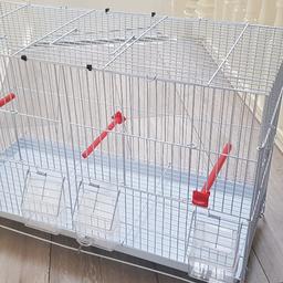 birds breeding cage only few months old for sale including cage accessories as seen in the pictures.
25 pounds.
Collection only.