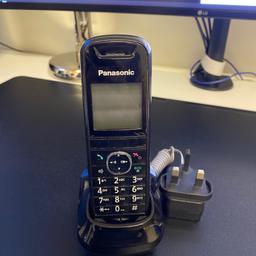 Hi there 

Selling my Panasonic landline phone add on which can be paired with many other models. 

Works great has backlight and speaker. Selling due to no longer having a landline. 

This is only an add on handset and you’ll need to pair it with your Panasonic main base (easy to do). 

Grab a bargain