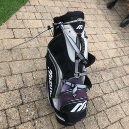 Mizuno golf bag bit rough around the edges but will do the job, hence price collection dronfield