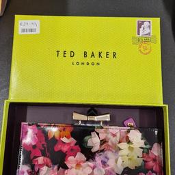 New Ted Baker purse with original box.