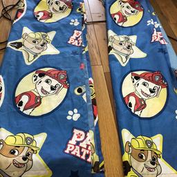 Like new

Paw patrol curtains
Approx 65 “ or 165cm width each curtain
55” or 140cm length

Like new £7

Smoke free home