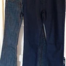Great condition
size 12 & 12regular
x1 boot cut from next - slight pull in hem at bottom barly noticable
x1 papaya