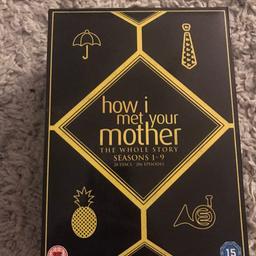 HIMYM complete boxset including series 1-9

Excellent condition ,
Collection from shafton, can deliver locally or post for cost
Currently selling for £20 in CEX