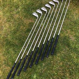 Callaway X14 golf irons 3-PW very good condition collection dronfield