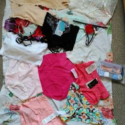 Various knickers n sleepless bras ice feeling cool, lace knickers as exchange if you want. Bundles or single offer accepted.