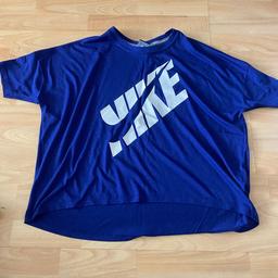 Nike blue top size M
