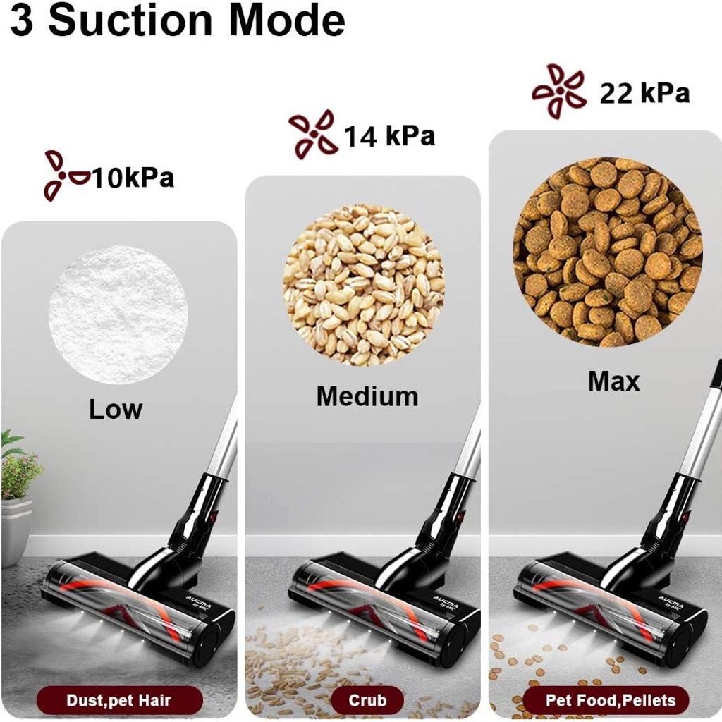 mic cordless vacuum cleaner 22000pa stick vacuum