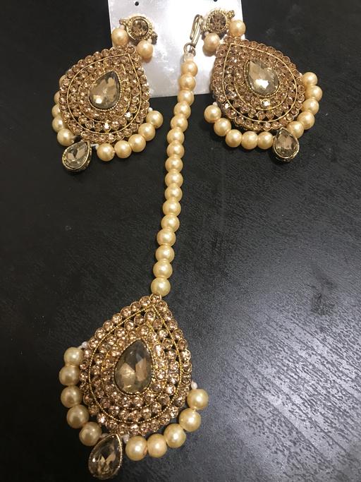 Buy & Sell West Midlands Birmingham - Photos for Ladies/girls earring and tikka jewellery set 