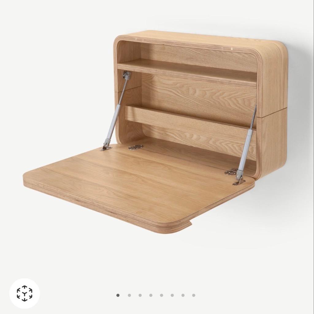 White Esme Wall desk by MADE like mew in E8 London f r