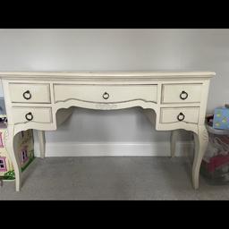 Lovely John Lewis Dressing Table solid wood.

A little Mark to the top, could be painted.

125cm / 50cm (by 78cm height)

Collection ONLY SM7.