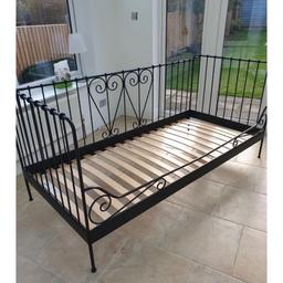 Black IKEA day bed frame. Single size 3 foot.

COLLECTION ONLY SM7. No messages about delivery. 