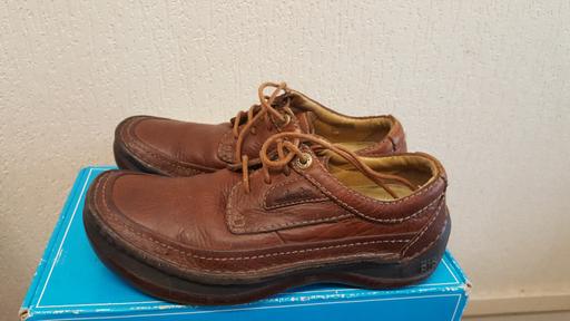 Buy & Sell Greater Manchester Manchester - Photos for Clarks Active Air Brown Leather Shoes 7