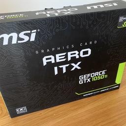 GeForce GTX 1050TI graphics card in great condition, original box, selling due to getting a new one! Very hard to get hold of! £220 ovno!