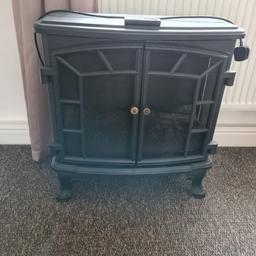 Log burner style fire only 3 months old only used for decoration excellent condition