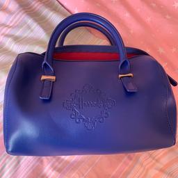 never used royal blue harrods bag
