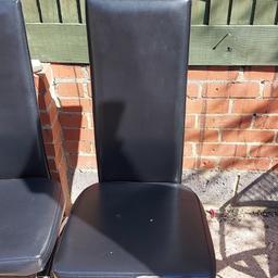 excellent quality there are some signs of wear but nothing that can't be fixed with covers .very strong and sturdy  very elegant design. £35.00 for all of them or nearest offers welcome. collect from tw196an. Staines upon thames.