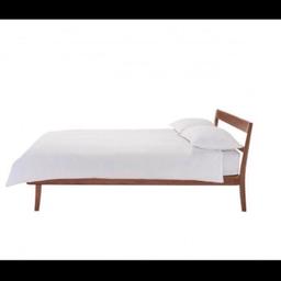Bed frame only no mattress included
Walnut finish retails £256 was £375
 changed to a different frame
Comes with slats