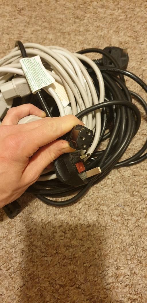 Buy & Sell West London Hillingdon - Photos for Kettle Cables Power Plugs UK IEC C13 Mains Le