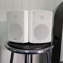 these speakers are in mint condition these are 80 watts each I've only took them down because I've upgraded days are collection only will not post please look at my other items thanks for looking
