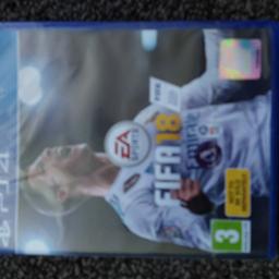 PS4 Sealed FIFA 18 game.