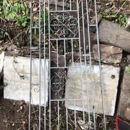 Full height wrought iron gate, surplus to requirements - free. Wirral